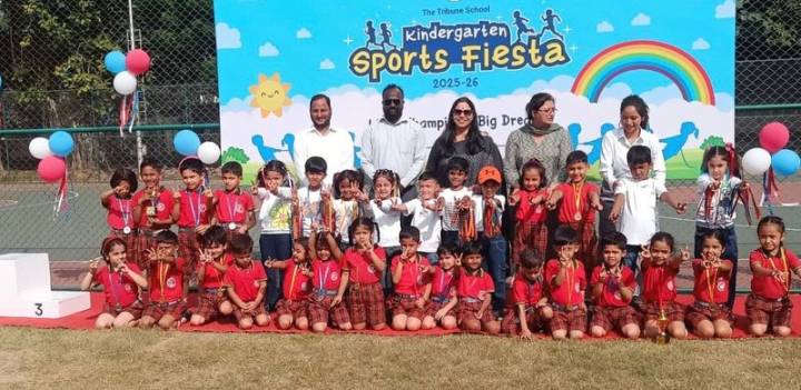 Tribune Model School celebrates Kindergarten Sports Day