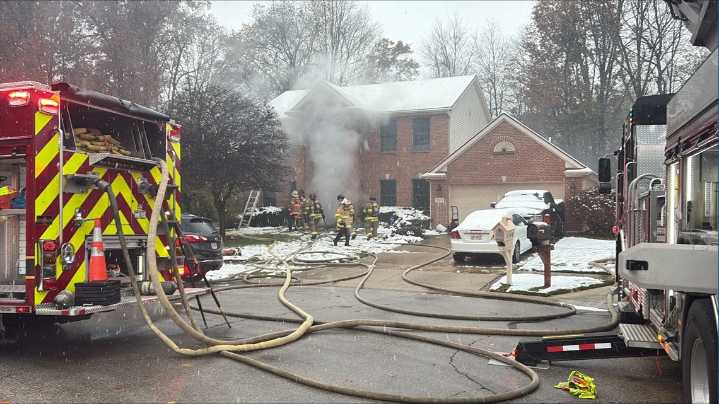 Firefighters kept busy by "deep-seated" house fire in Sylvania Twp. Sunday afternoon