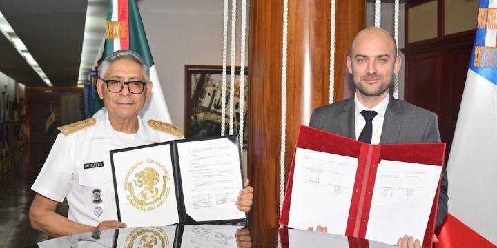 México y Francia firmaron tratado para combatir organizaciones delictivas transnacionales: destacaron alianza por la seguridad marítima internacional