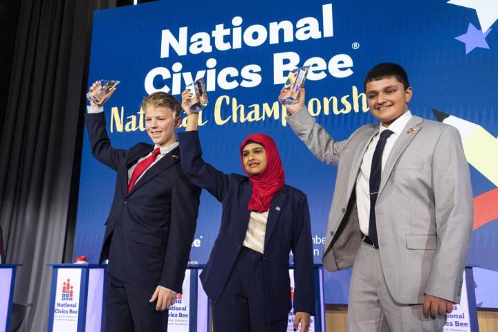 Ohio Middle School Student Wins 2025 National Civics Bee® Championship