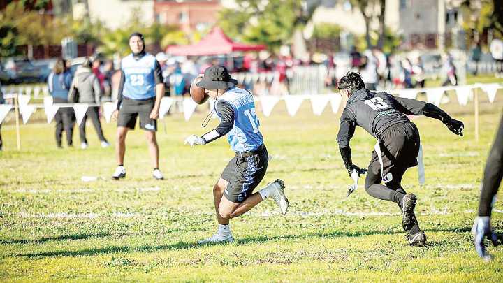 Atleta de Nuevo Laredo derrocha talento con Tamaulipas en Nacional Federado FootballFlag 2025