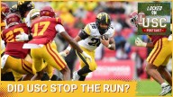 USC TROJANS POSTCAST: On a wet rainy field stopping the run was CRUCIAL!