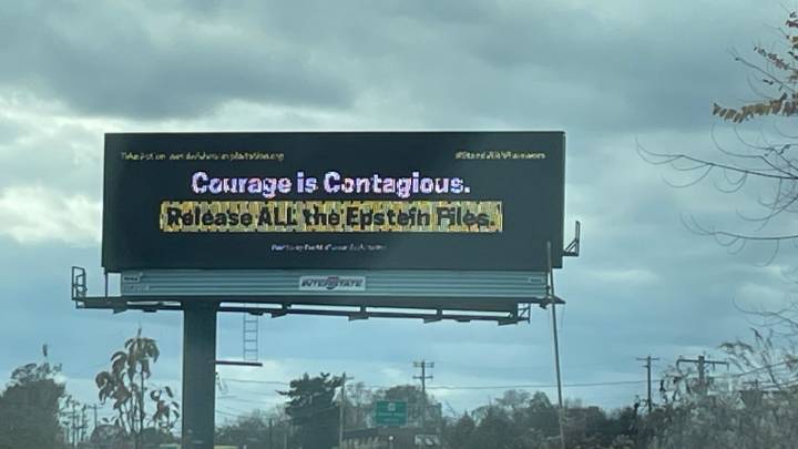 ‘Release the Epstein files’ billboard comes to Bucks County, Pa.