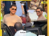 MS Dhoni captured at private airport; video of his stylish look goes viral
