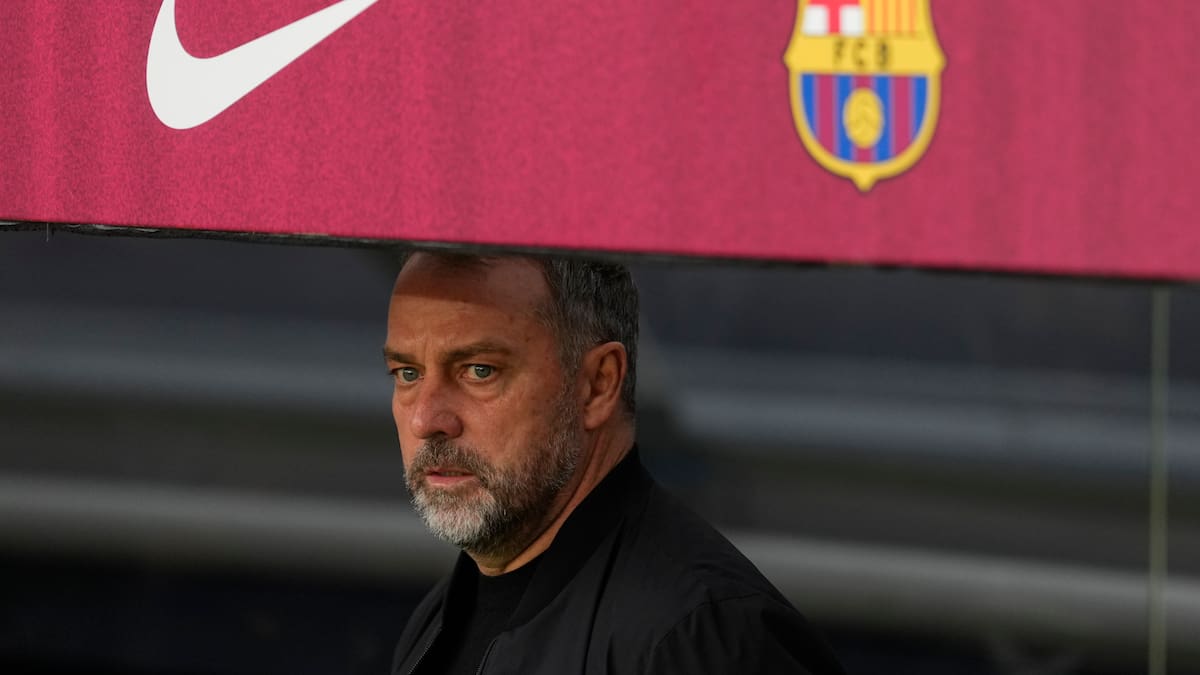 Hansi Flick hace autocrítica: "No tenemos la intensidad del año pasado"