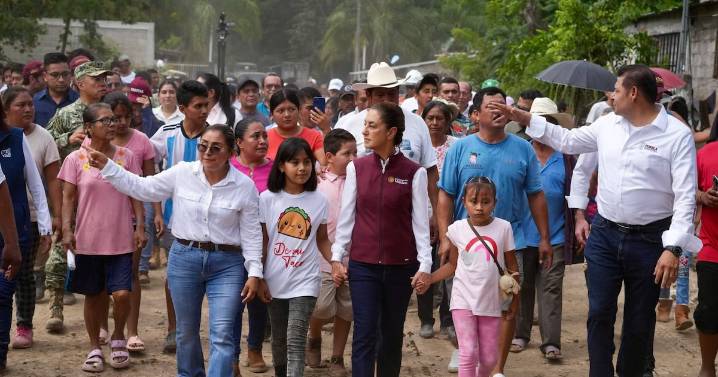 Aprueba 70% a Sheinbaum en mes de inundaciones: Encuesta EF
