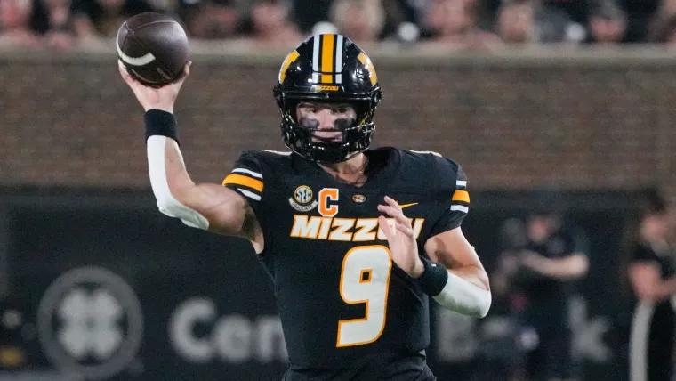 Missouri QB Beau Pribula's injury status before Oklahoma