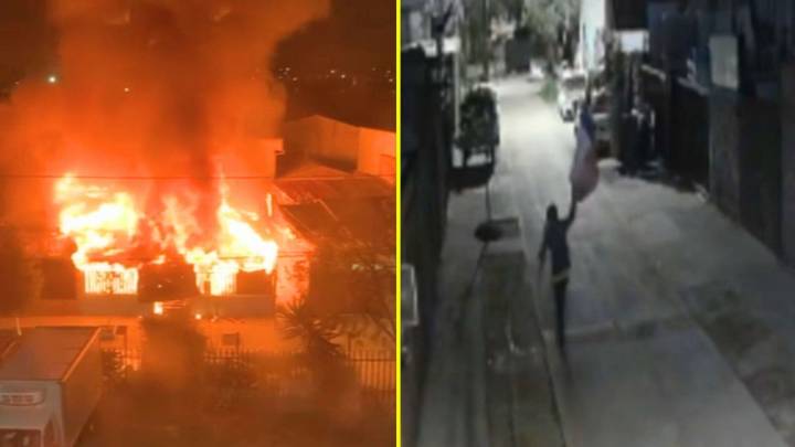 Atrapados! 133: Hombre quemó casa porque "le dieron ganas de incendiarla" y se fue bailando con una bandera