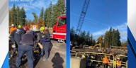 Construction worker hospitalized after rescue at Estacada jobsite