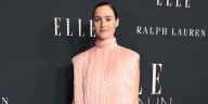 Renate Reinsve Wears a Millennial Pink Louis Vuitton Dress at ELLE’s 2025 Women in Hollywood Event