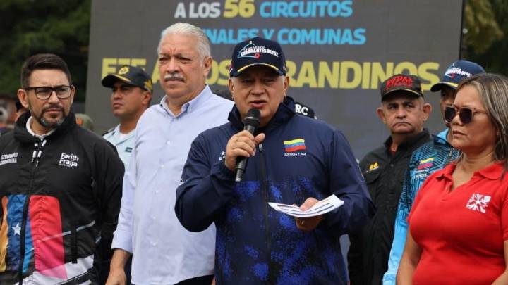 Ministro Cabello llama a instalar cámaras para la prevención de delitos y emergencias