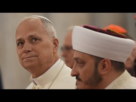 Pope Leo pushes for peace and unity at Blue Mosque in Turkey