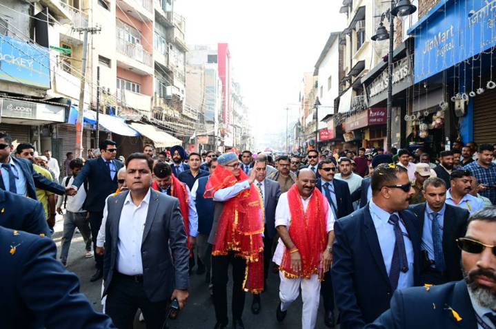 Darbar Move: CM Omar Abdullah walks to office as J&K govt starts functioning from Jammu