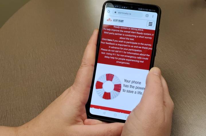 Alert Ready test coming this afternoon