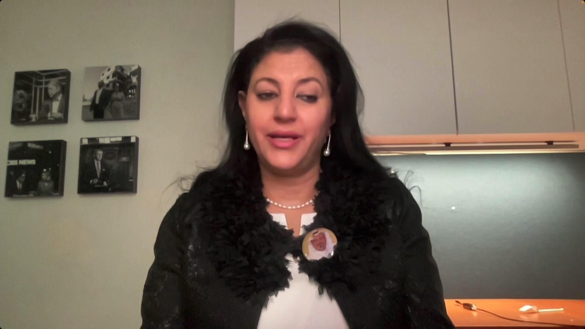 Murdered journalist's widow says she's 'disappointed' by Trump's support of Saudi Crown Prince