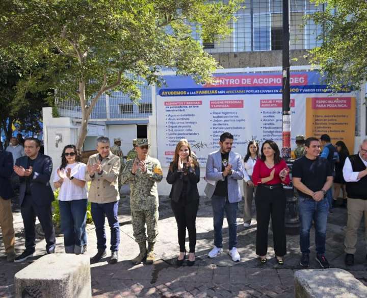La comunidad UdeG reúne 36 toneladas de ayuda para damnificados por lluvias
