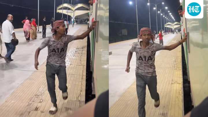 Bangladesh coolie chases moving train after passenger refuses to pay
