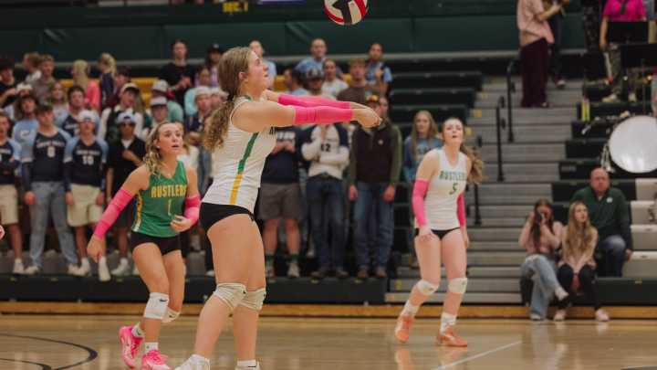 Gallatin tops CMR in state volleyball quarters, Rustlers face elimination game