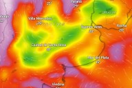 Brusco cambio de temperatura. Avanza un frente con fuertes tormentas eléctricas: cómo estará el clima este sábado