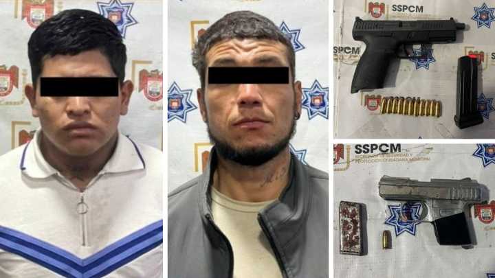 Detienen a Dos Hombres Armados en Hechos Distintos en Tijuana: Esto se Sabe
