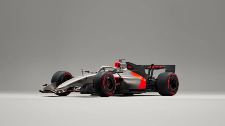 Photos: Audi F1 Team Unveils New Concept Car for 2026 Formula 1 Season