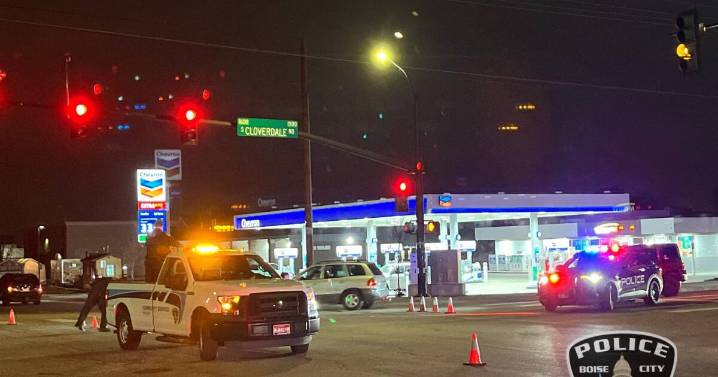 Police investigating vehicle-versus-motorcycle crash that closed the intersection at Cloverdale and Overland