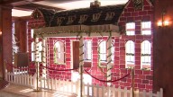 Skytop Lodge unveils annual life-sized gingerbread house with old