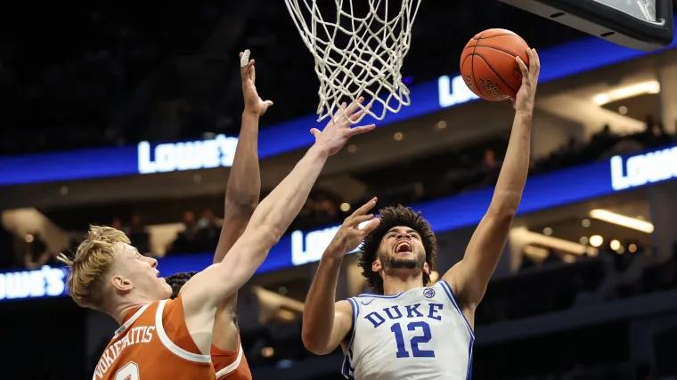 Isaiah Evans, Cameron Boozer power No. 6 Duke past Texas 75