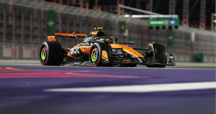 Lando Norris consigue la pole en el GP de Las Vegas