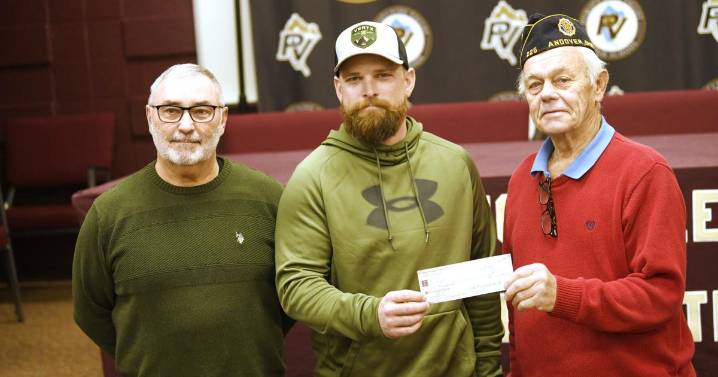 Students awarded for success on Americanism test