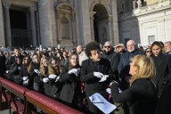 Liturgical singing requires 'a deep spiritual life,' Pope Leo XIV says