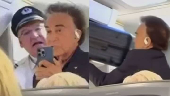 Bajan de avión a José Luis Rodríguez ‘El Puma’ tras discusión; piloto le grita: “¡Desembarque ahorita!”