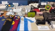 Tres detenidos en Alicante después de desmantelar dos puntos de distribución de prendas falsificadas