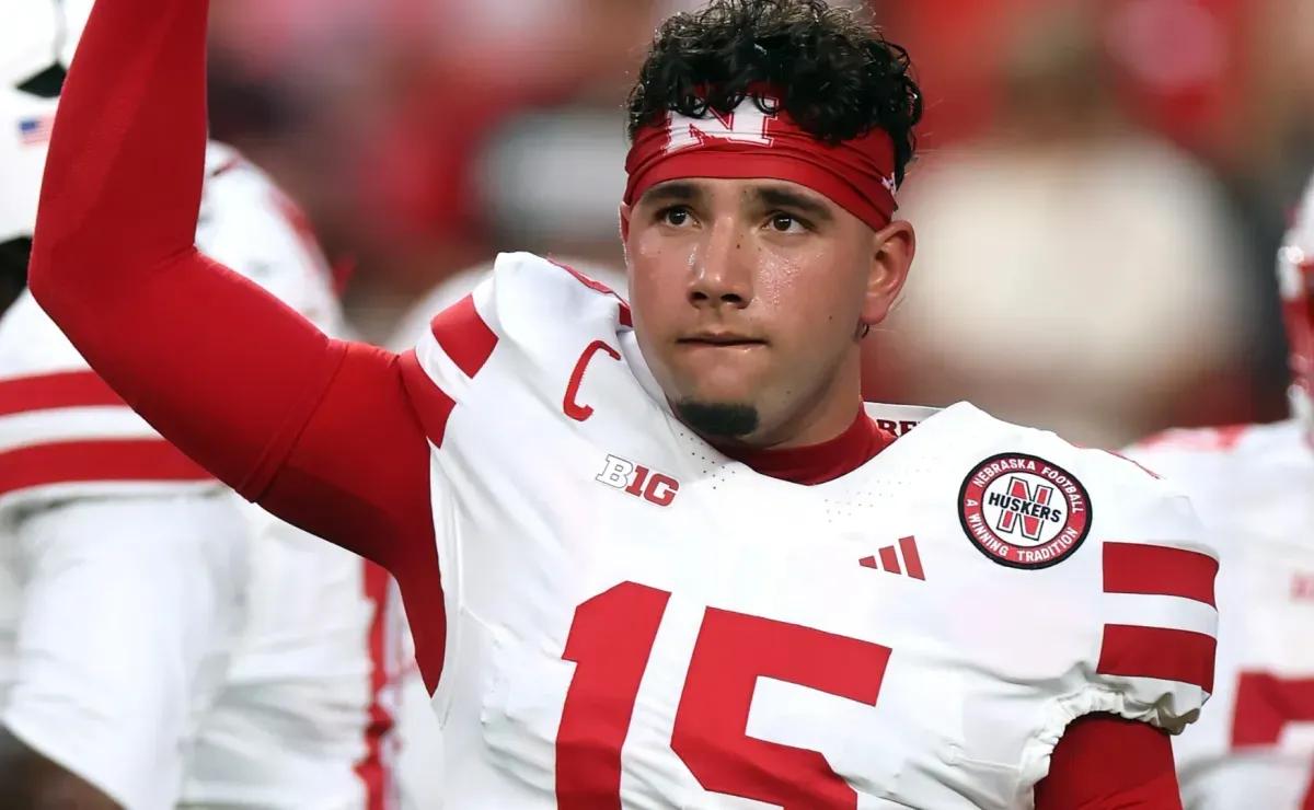 Huskers’ QB Dylan Raiola breaks silence with 2-word message after season ending injury