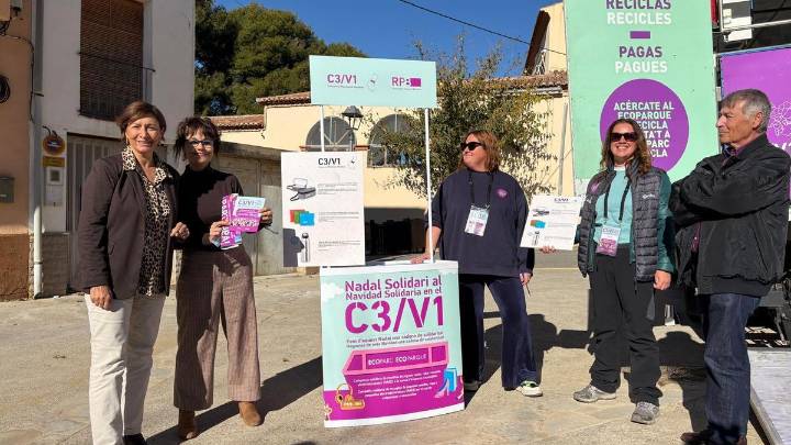 Llevar residuos a los ecoparques de Morvedre conllevará donativos a Cáritas