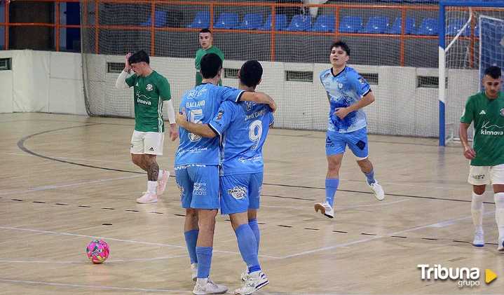 El FS Salamanca tira de garra para romper al Atlético Benavente