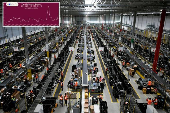 AI wreaks havoc on US jobs with two-decade high 150K cut in October: report