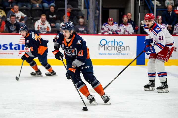 Former Flint Firebirds captain makes NHL debut