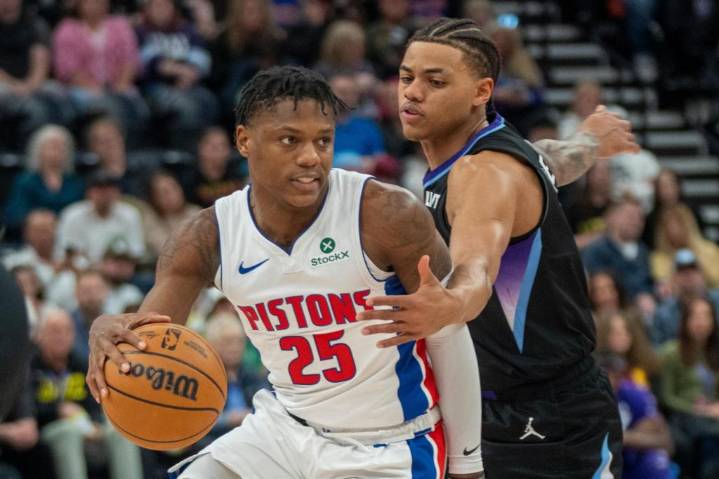 Pistons’ Marcus Sasser to remain out with hip injury, re