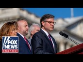 WATCH LIVE: Speaker Johnson addresses media amid widening shutdown fallout