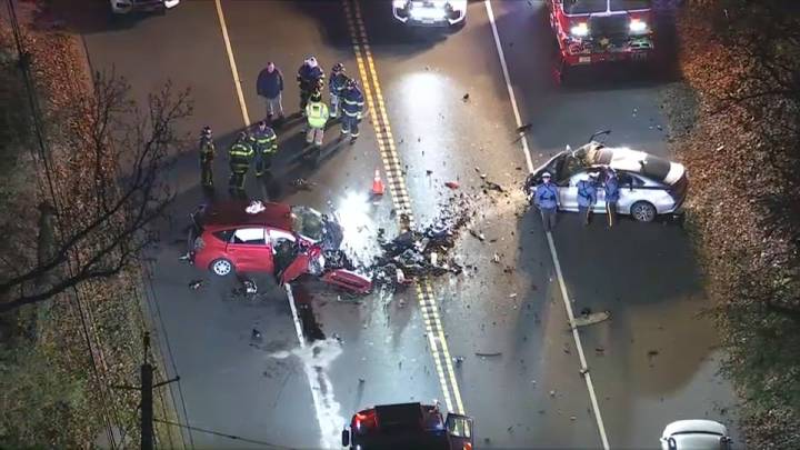 Parts of Route 206 in Burlington Co. closed due to crash