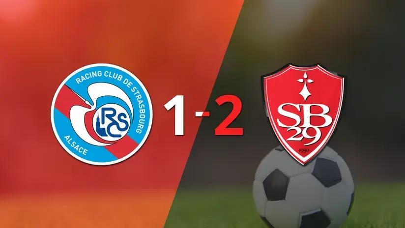 Liga de Francia: Stade Brestois voltea el marcador y triunfa 2 a 1 ante RC Strasbourg