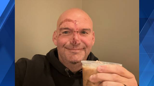 Pennsylvania Sen. John Fetterman back from hospital after a fall