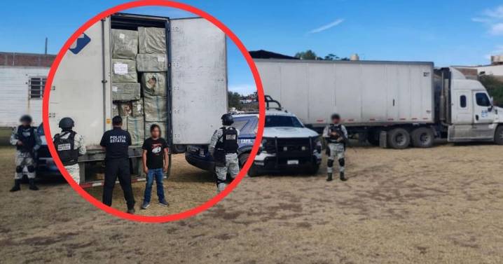 Aseguran tráiler con 20 toneladas de mercancía china valuada en 5 millones de pesos en Guanajuato