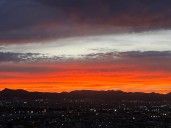 Viernes; se espera una temperatura mínima de 9 grados, con cielo parcialmente nublado