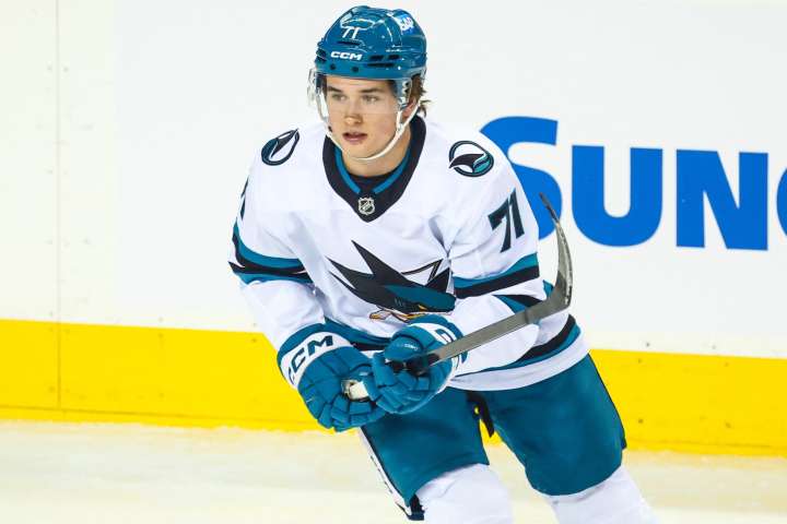 Flames' Dustin Wolf needs just 16 saves to shut out Sharks - The Rink Live | Coverage of youth, junior, high school and college hockey