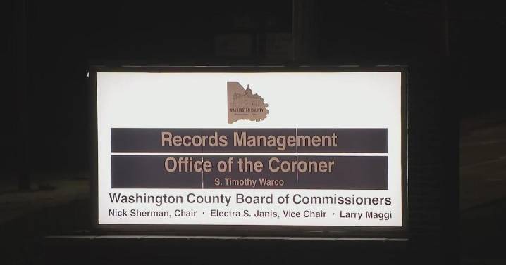 Law enforcement serves search warrants at Washington County Coroner's Office