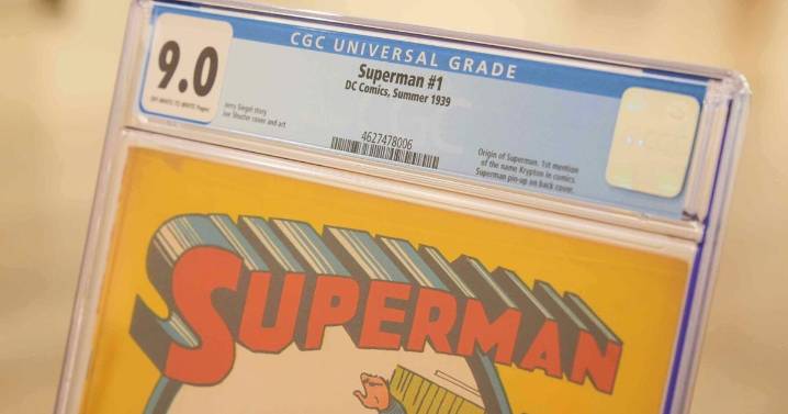 It's a bird! It's a plane! It's a rare Superman comic book! And it fetched $9.12M!