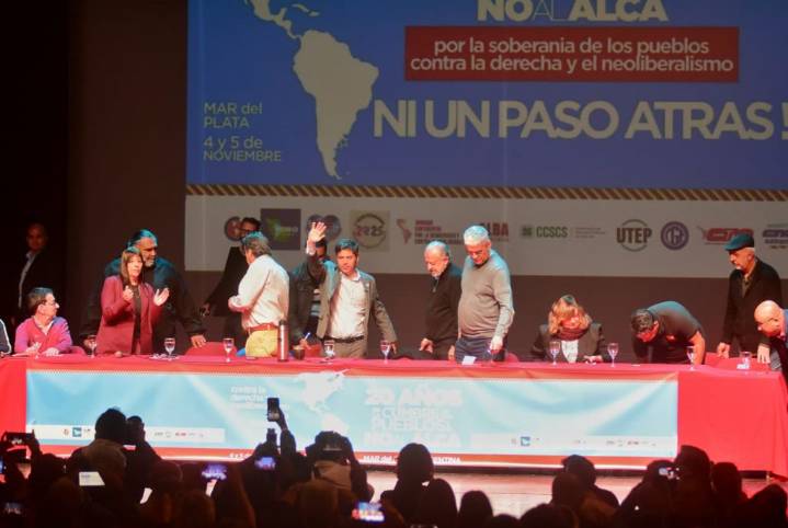 Kicillof: “No hay posibilidad para el desarrollo del país si no es con la integración continental”