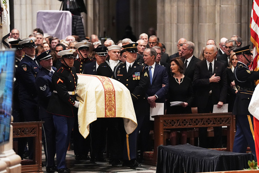 Dick Cheney's funeral, in photos